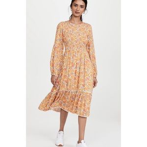 Lost + Wander Cali Dreaming Midi Dress